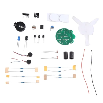 Светлочувствителен комплект за запояване на мобилен робот Светулка, Лек Дишащ опашка, Забавен Модулът за печатни платки за електронно производство, трайно