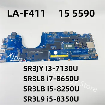 DDM80 LA-F411P за Dell Latitude 15 5590 на дънната Платка на лаптопа CN-0F3KXC F3KXC 0T30H8 T30H8 0F58TV F58TV 02N9PD 2N9PD 100% Работа