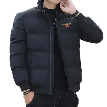 Специална оферта Double 12, Универсално ново зимно палто, памучно палто Паркър, мъжко ветрозащитное гъст топло мъжко палто пуховое