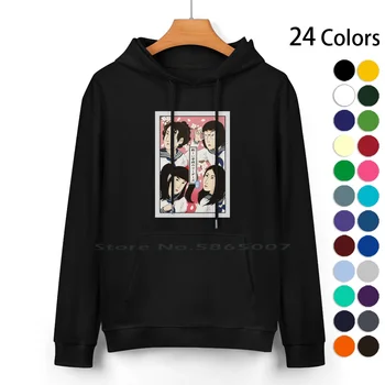 Atarashii Gakkou Пуловер с качулка от чист памук, 24 Цвят на Сузука Kanon Рин Seishun Academy Atarashii Gakkou No Leaders Jpop Mizyu