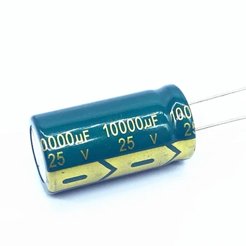 5 бр./лот 25V 10000 UF Ниско съпротивление esr висока честота на алуминиеви електролитни кондензатори размер 18*35 10000 МКФ25V 20%