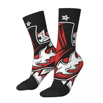 Реколта мъжки чорапи Royal The Phantom Thieves Persona Game унисекс в уличном стил, безшевни чорапи Crazy Crew с принтом в подарък
