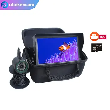 7-инчов цветен монитор подводен за нощно виждане, intelligent фотография и подводна камера, детектор за риба, Видео запис