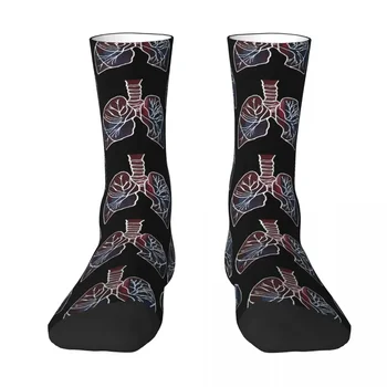 Всесезонни Экипажные Чорапи Гуашеные леки Чорапи Harajuku Забавни дълги чорапи в стил хип-хоп Аксесоари за мъже, Жени Коледни подаръци