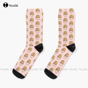 Чорапи Chibi Atsumu Miya футболни чорапи Персонализирани Потребителски Унисекс Чорапи за възрастни, юноши и младежи Коледен подарък HD телевизор ВИСОКО КАЧЕСТВО