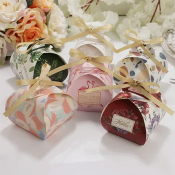 Най-добрите продавачи Кутия шоколадови бонбони Кутия сватбен подарък за опаковане на Подаръци за парти по случай рождения Ден на опаковъчна хартия за детска баня Декоративни изделия на едро