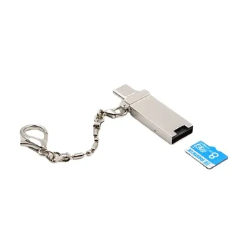 Устройство за четене на карти памет Micro SD /TF Type C с няколко карти с памет за MacBook или смартфон с USB интерфейс-C