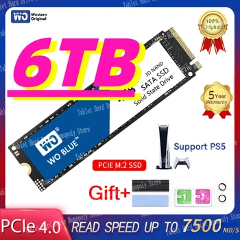 PS5 Western Original Blue SN570 500 GB 1 TB 250 GB 2 TB Твърд диск PS5 SSD M. 2 интерфейс NVMe четырехканальный PCIe4.0* 4 m.2 2280