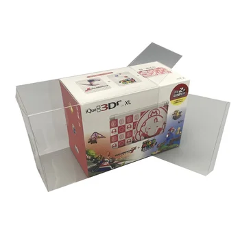 Прозрачна защитна кутия за Nintendo IQUE 3DSXL/3DSLL Collect Boxes TEP Storage Game Shell Прозрачна витрина