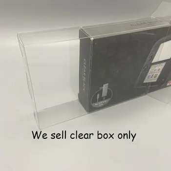 Прозрачна кутия с ДОМАШНИ-капак за 2DS за японската версия, версията за САЩ, кутия за съхранение на игрови конзоли, витрина за съхранение