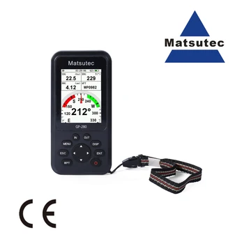 Преносим GPS навигатор Matsutec GP-280 /Морски GPS локатор, Преносим високо-чувствителен GPS приемник / Различни навигационни екрани