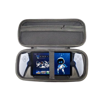 Подходящ за PlayStation Portal Чанта за съхранение на Преносим устойчив на падане на EVA калъф за съхранение