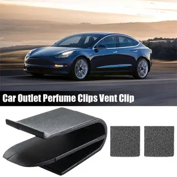 Подходящ е за Tesla MODEL3, специален изход за автомобилната климатик, Ароматерапия, прикрепена скоба, за преобразуване, за украса на интериора