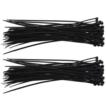 Кабелни превръзки Кабелни връзки /връзки с цип Цвят: черен Размер: 140 mm X 2,5 mm 100шт