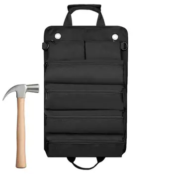 Чанта-органайзер за инструменти за мотоциклети, водоустойчив, здрав чанта за поддръжка на велосипеди, Многофункционална чанта за инструменти за клещи, гаечен ключ