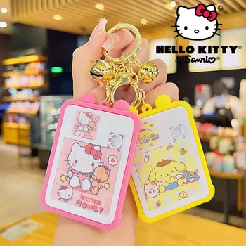 Sanrio Hello Kitty Cinnamoroll Kuromi Ключодържател Украса за Окачване на чанти, Аксесоари пъзел Игра Аниме Креативни Играчки Kawaii