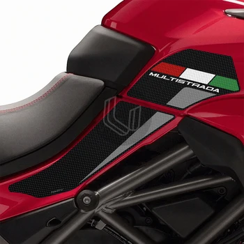 За Ducati Multistrada 1200 1260 2015-2020 Мотоциклетът устойчива на плъзгане тампон върху страничната резервоар, предпазна подложка за улавяне на коляното