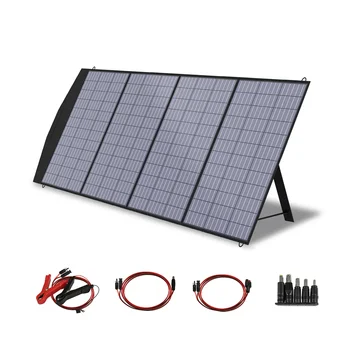 Сгъваем соларен панел 18, мобилно зарядно устройство 60/100/120 /200 W за захранване, лаптоп, алтернатор, риболов