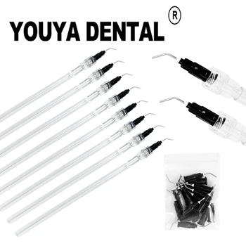 20pcs накрайници за стоматологична аспиратора, Ендо-всасывающего лепене, накрайници за офорт, гелевых игли за отсасывания, эжекторов слюнка, инструменти за зъболекар
