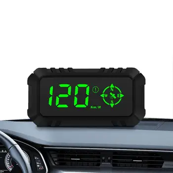 Предупредителен дисплей за автомобили, главното устройство за определяне на скоростта на автомобила, GPS-измерване на скоростта, открит указател на скоростта на колата с висока разделителна способност, HUD USB храна