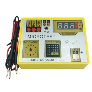 Инструмент за обслужване часа QD-20, тестер кварцов механизъм, произведено в Китай, тестер часов механизъм Може да се измери заряда на батерията