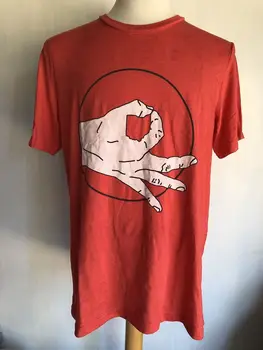 Нова мъжка тениска OK The Circle Game OKAY Hand от Cincy, голям размер ризи с дълъг ръкав